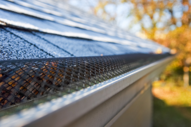 Eugene Gutter Guard system for a home